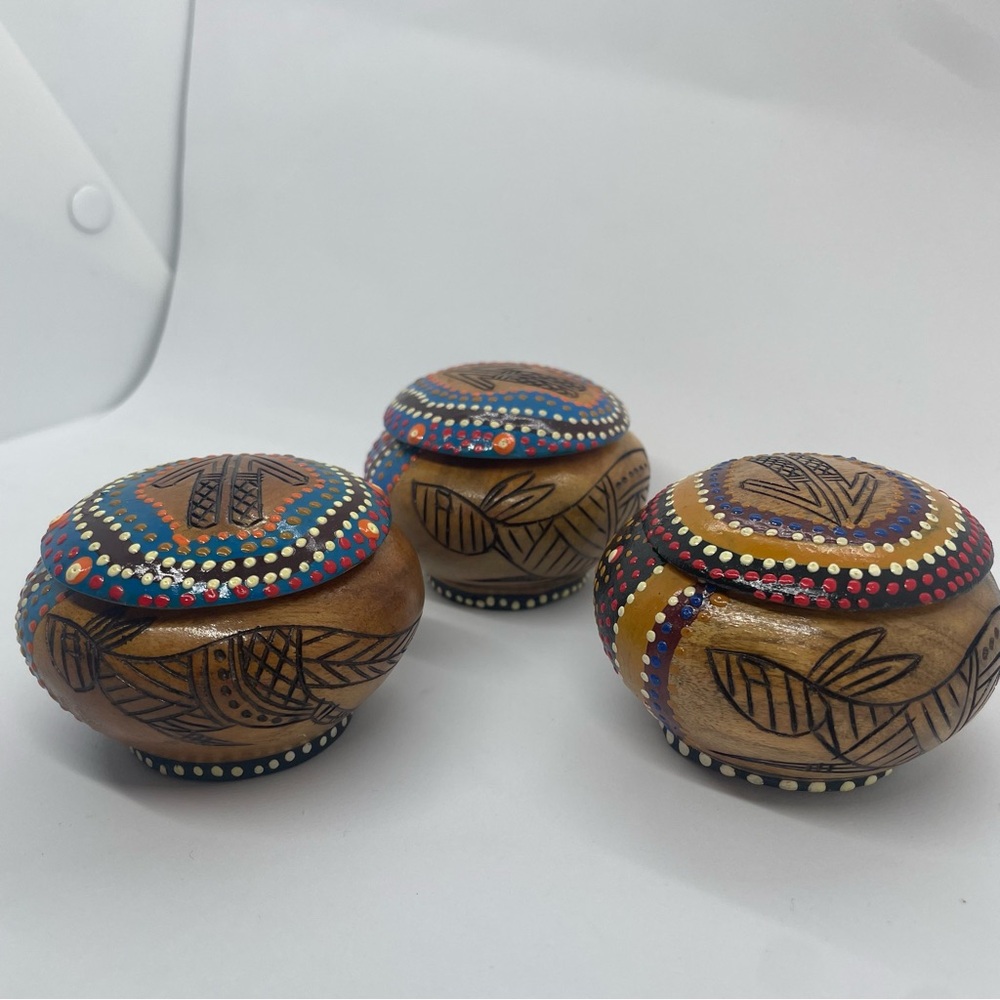 Australia Handcrafted Wooden Trinket Boxes